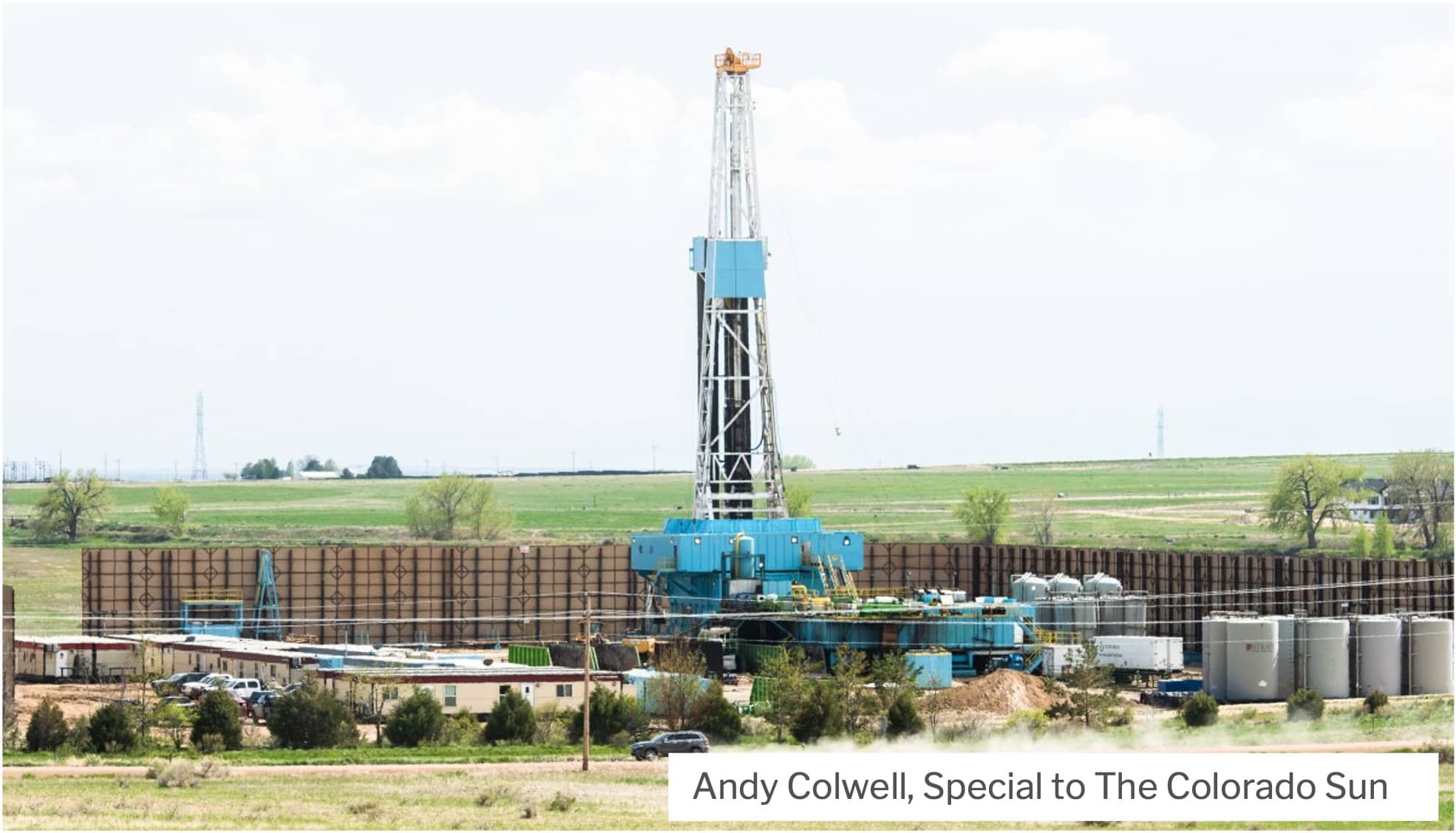 Ault fracking rig